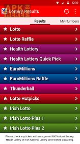 lottery results