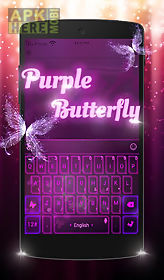 touchpal purplebutterfly theme