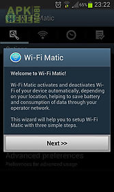 wi-fi matic - auto wifi on off