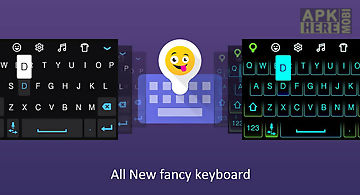 Fancy keyboard : emoji & neon