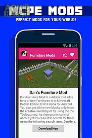 furniture mod for mcpe!