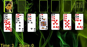 Spider solitaire (web rules)