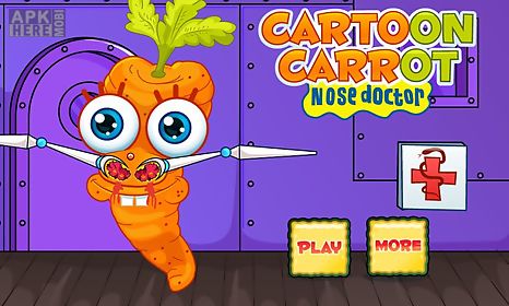 cartoon carrot nose doctor