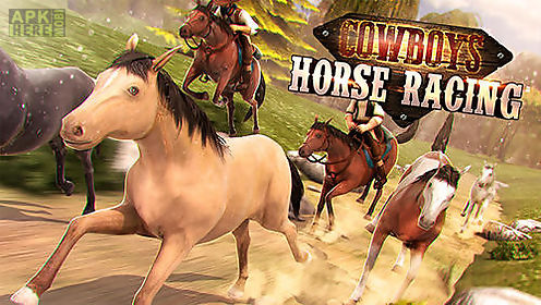 cowboys horse racing field