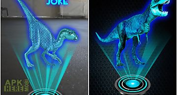 Hologram hand dino joke