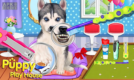 puppy dog sitter - play house