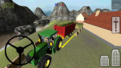 farm silage transporter 3d