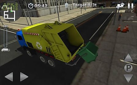 garbage truck sim 2015 ii