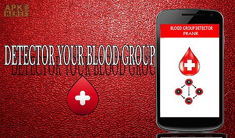 blood group tester prank