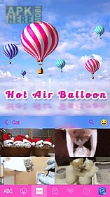 hot air balloon kika keyboard