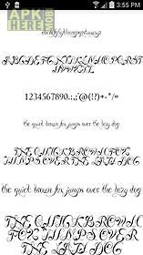 fonts for flipfont tattoo