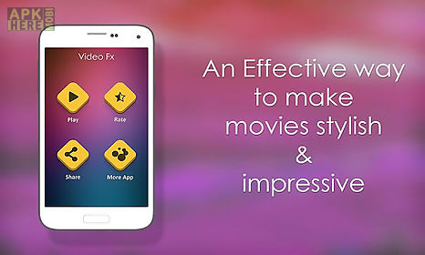 video fx :video maker & editor