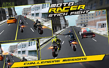 moto racer stick fight