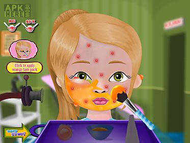 pimple trouble girls games