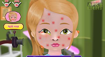 Pimple trouble girls games