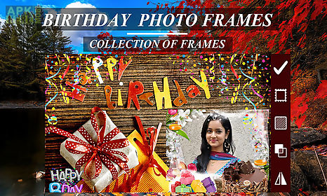 birthday photo frame