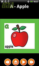 abc words for kids flashcards