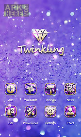 twinkling go launcher theme