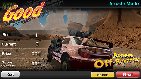 armored off-road racing