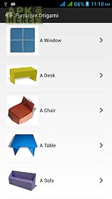 furniture origami