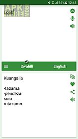 swahili - english translator