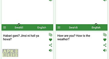 Swahili - english translator