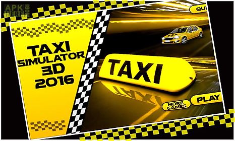 taxi simulator 3d 2016