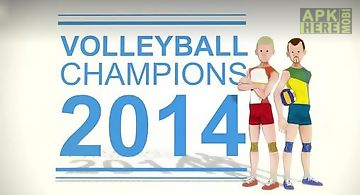Volleyball champions 3d 2014
