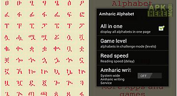 Amharic alphabet