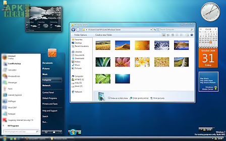 android windows 7 launcher