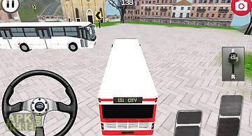 Bus speed driving 3d