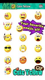 cute smiley gif emoji sticker