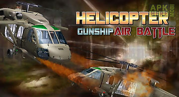 Helicopter gunship air battle