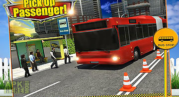 Modern bus driver 3d sim