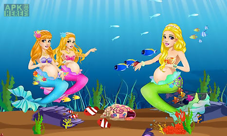 Mermaid Birth Baby Games Apk Download for Android- Latest version 5.3.2-  air.net.ozonedevelopment.PregnantMermaidBirthSecondBaby