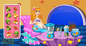 Pregnant mermaid care-new baby