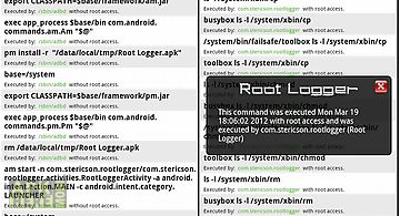 Root logger