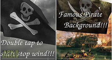 3d pirate flag  Live Wallpaper
