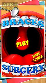 braces surgery dentist game