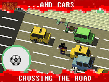 crossy football : zombie road