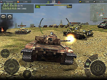 grand tanks: tank shooter game