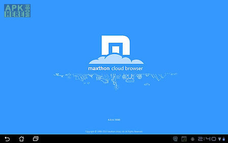 maxthon browser for tablet