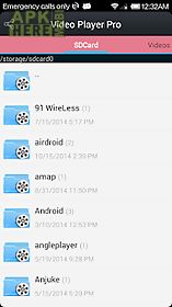 video player pro for android