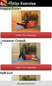 40 abs exercise