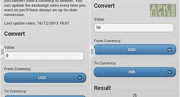 Live currency converter app