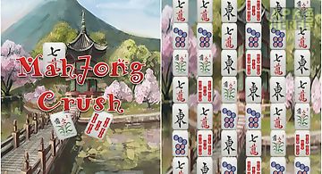 Majhong crush casual puzzle game..
