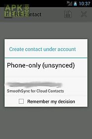 smoothsync for cloud contacts rare