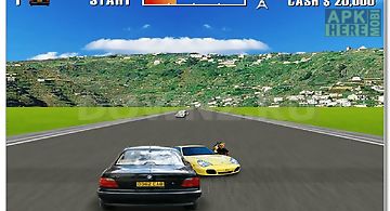 Action driving game