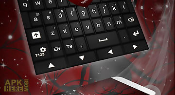 Black widow keyboard theme
