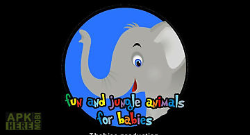 Fun jungle animals for babies